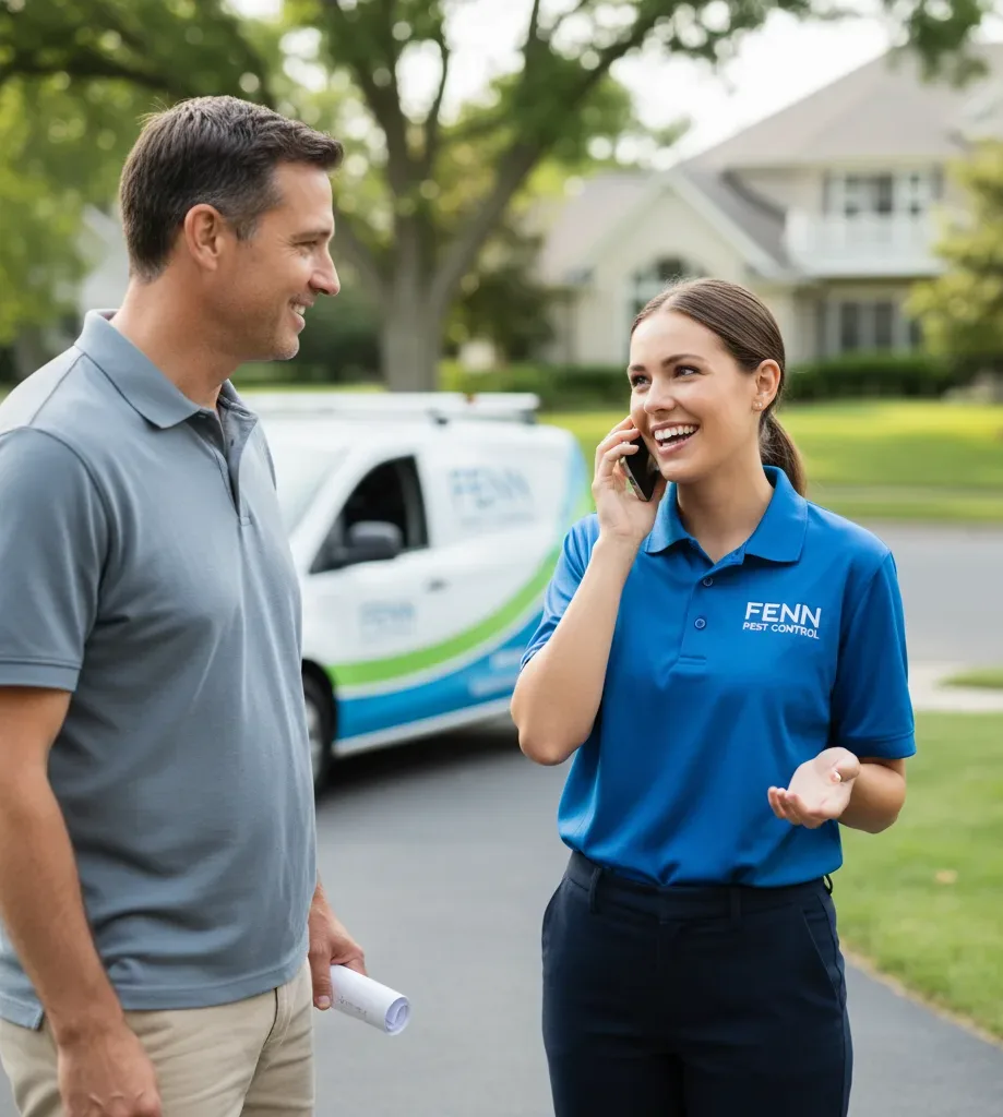 Fenn Pest Control customer support in Patterson